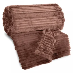 Koc NINA z efektem 3D 150x200 cm mocha * EUROFIRANY B.B. Choczyńscy Sp.J.