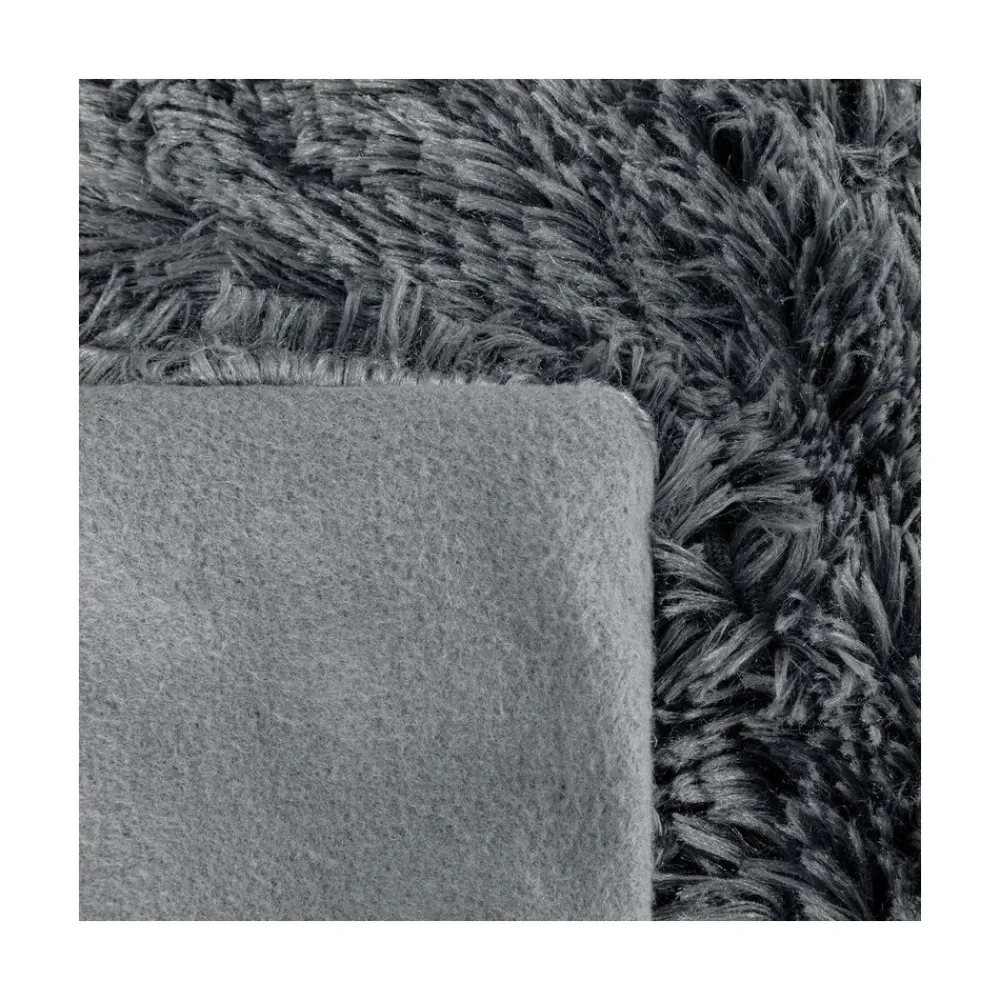 Koc TIFANY futerkowy srebrny 150x200 cm * EUROFIRANY B.B. Choczyńscy Sp.J. Outlet