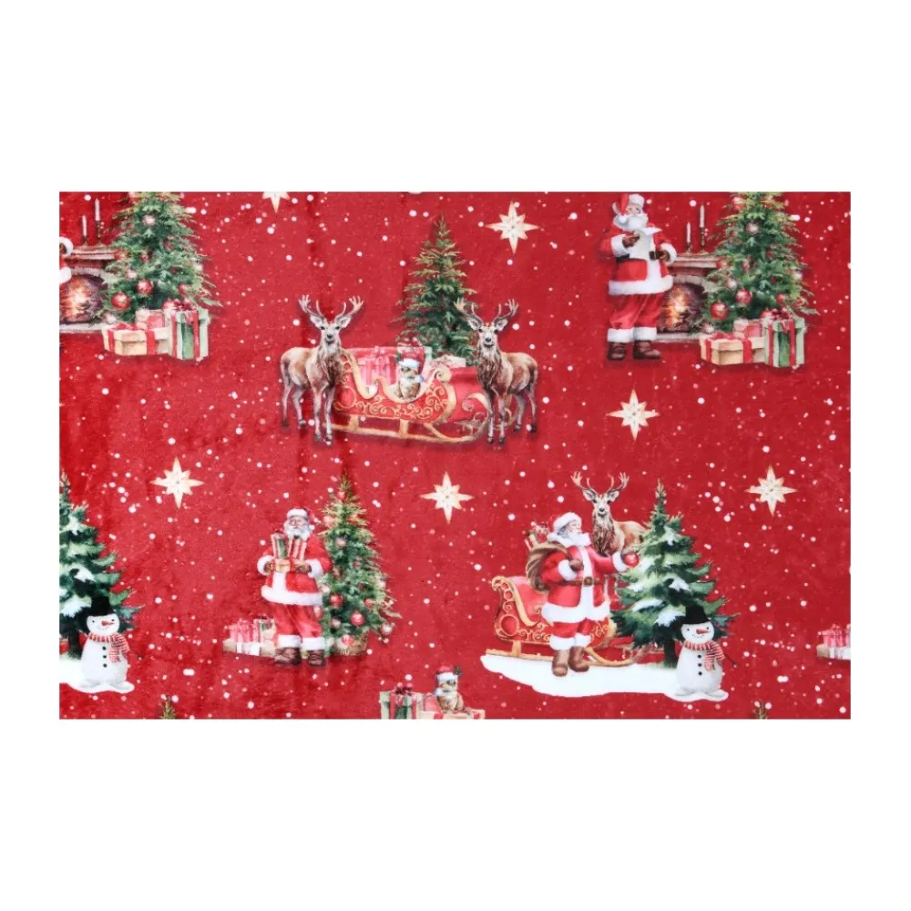 Koc świąteczny NOEL zimowy 130x160 cm * STOF Best