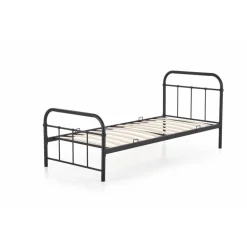 Łóżko Linda 90 cm czarne * Halmar