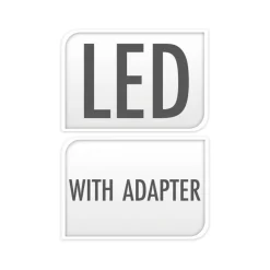 Kominek elektryczny LED 57x25 cm