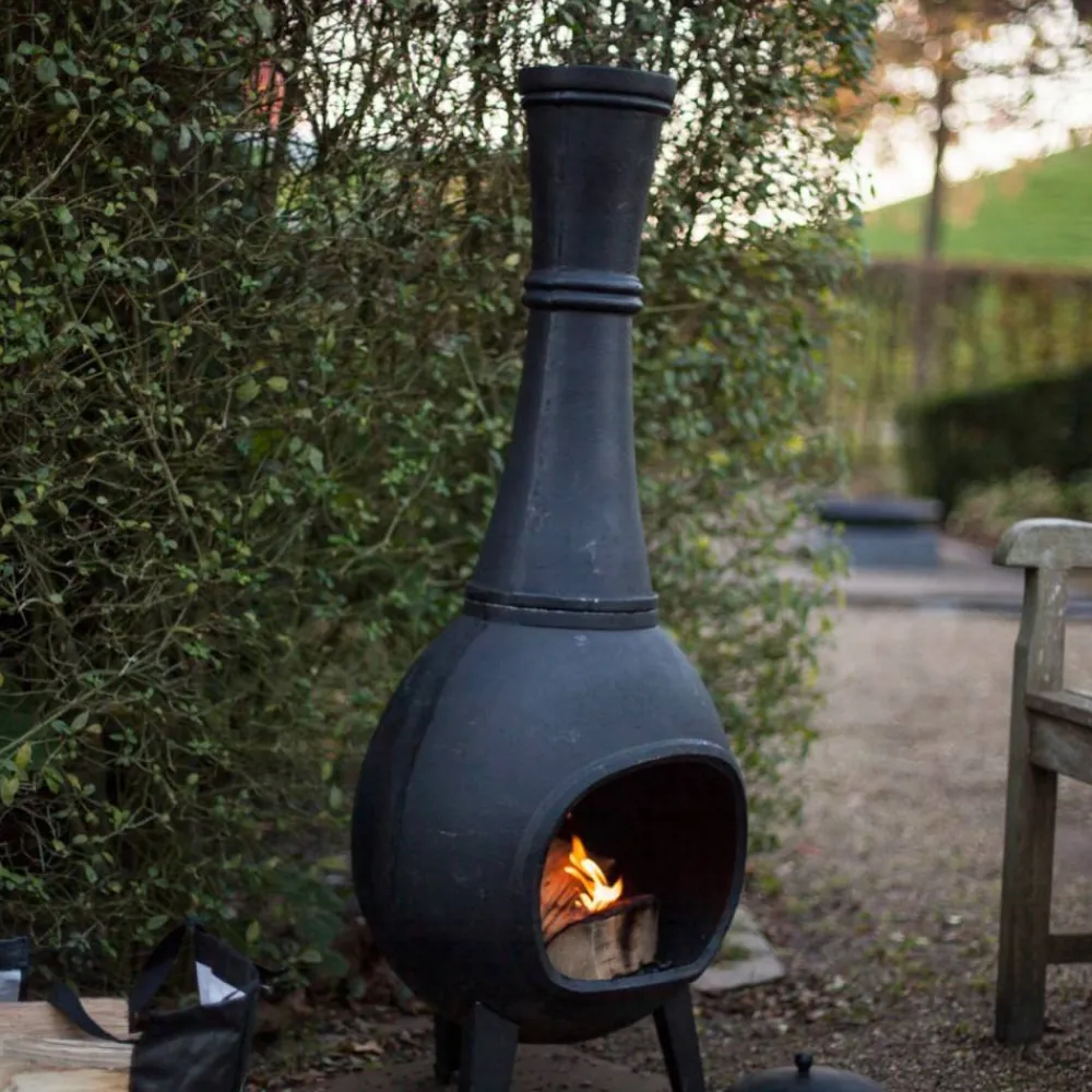Kominek tarasowy okrągły żeliwny 120,5cm * Esschert Design Hot