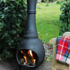 Kominek tarasowy okrągły żeliwny 120,5cm * Esschert Design Hot