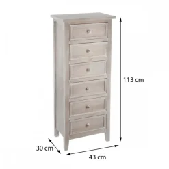 Komoda Charme Grey