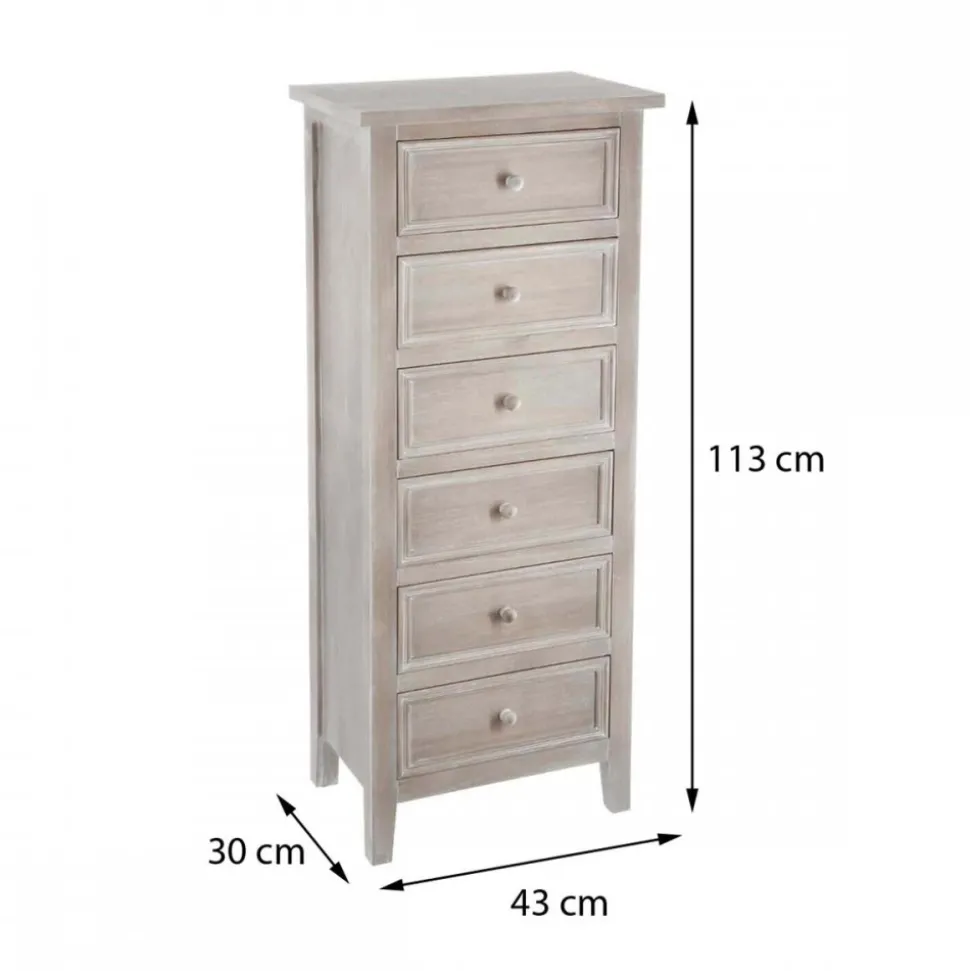 Komoda Charme Grey