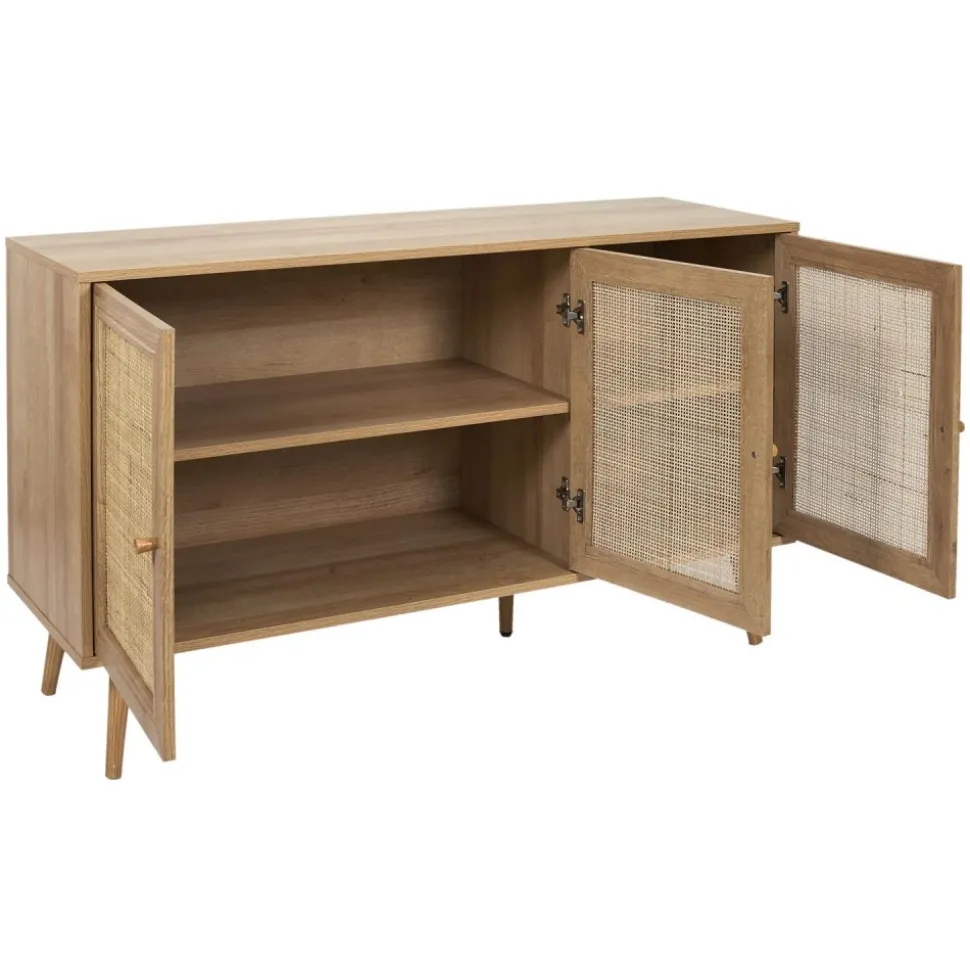 Komoda Tivo 3 drzwiowa rattan