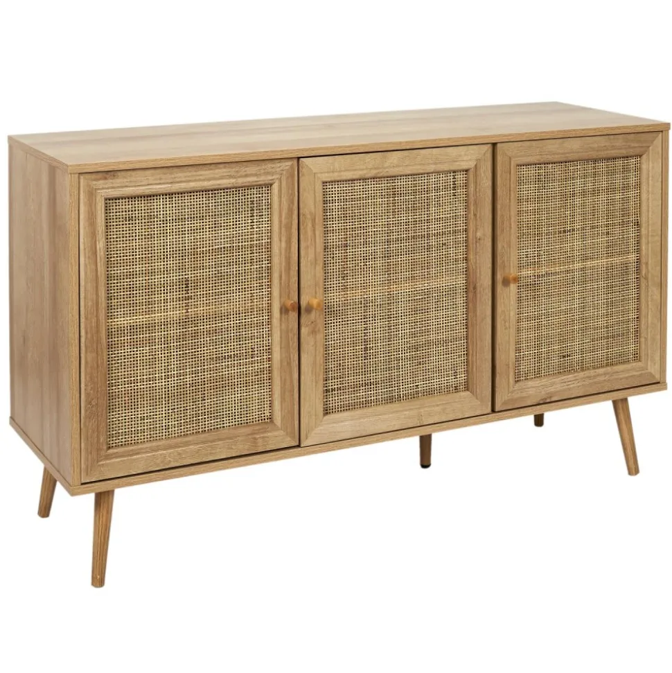 Komoda Tivo 3 drzwiowa rattan