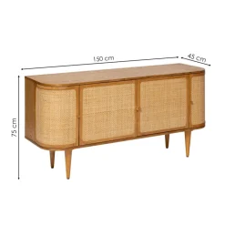 Komoda MDF miodowa Kisco * Atmosphera