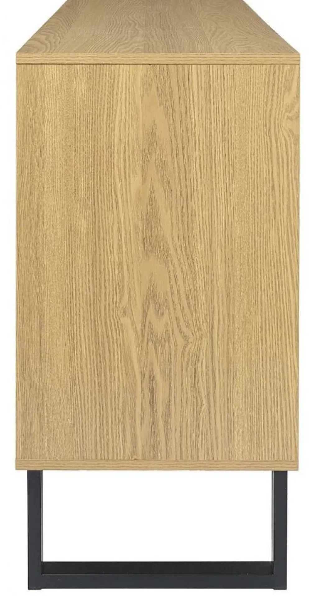 Komoda NORD z frezem 3D 120 cm dąb * HowHomely New