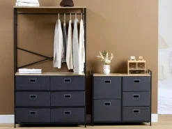 Komoda z 5 szufladami Tissa ciemnoszara * 5five Simply Smart Best