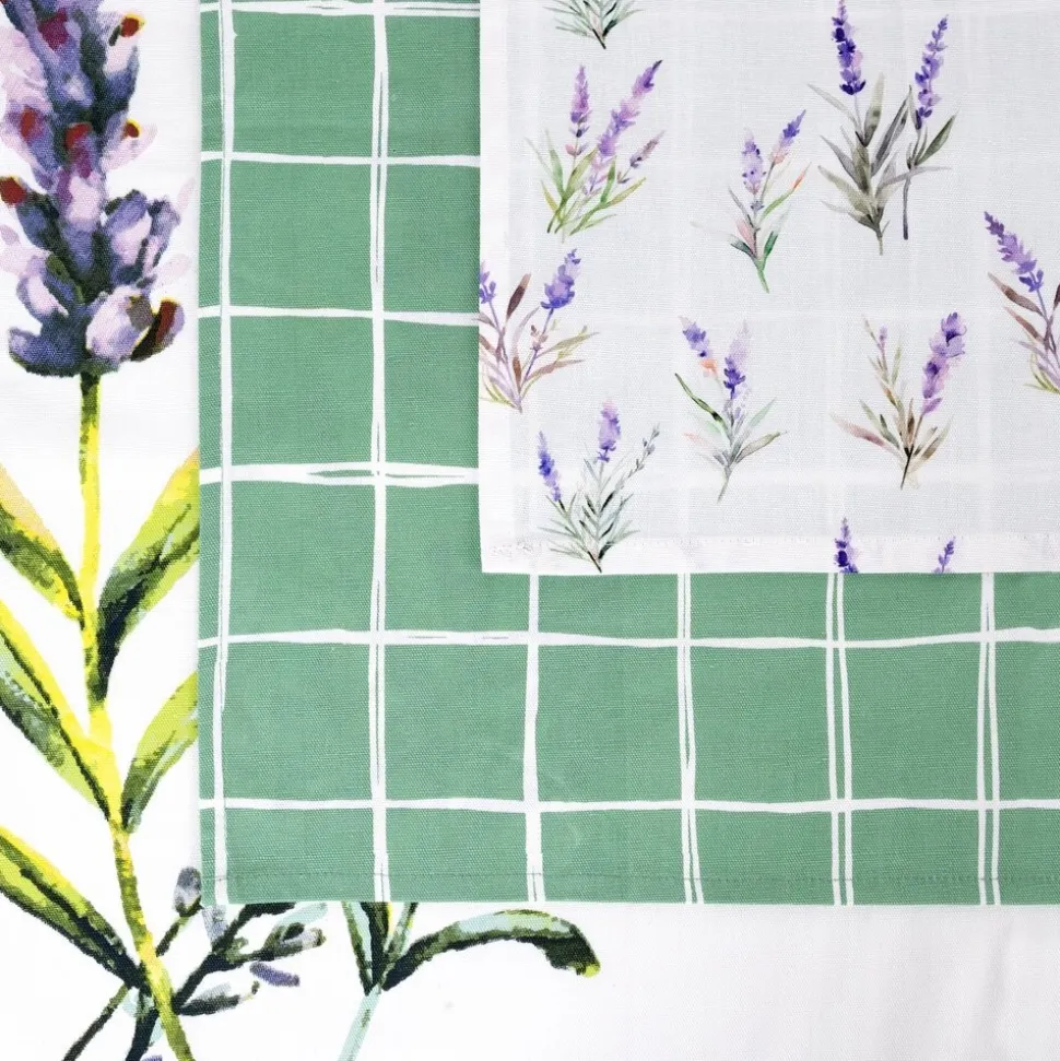 Komplet 3 ścierek LAVENDER 50x75 lawenda