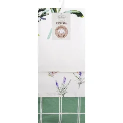 Komplet 3 ścierek LAVENDER 50x75 lawenda