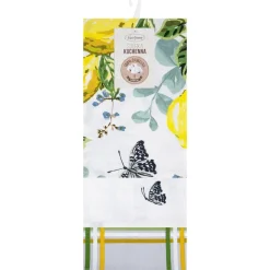 Komplet 3 ścierek LEMON 50x75 cytryny motyle