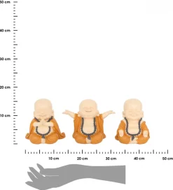 Komplet 3 figurek Budda Baya