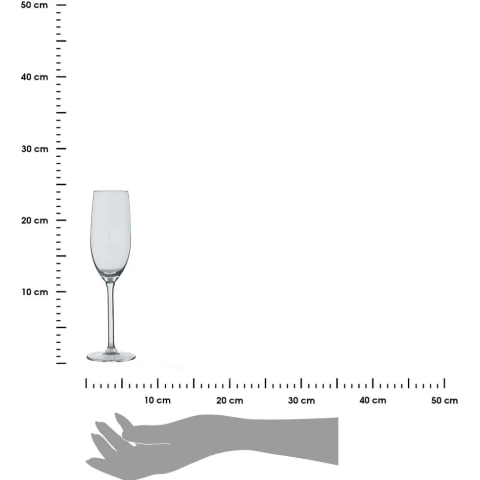 Komplet 6 kieliszków do szampana 160 ml Orpea