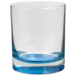 Komplet 6 kolorowych szklanek 300 ml