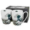 Komplet 2 kubków 350 ml Hokusai The Great Wave