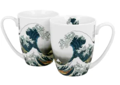 Komplet 2 kubków 350 ml Hokusai The Great Wave