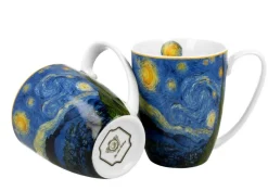 Komplet 2 kubków Van Gogh Starry Night 350 ml
