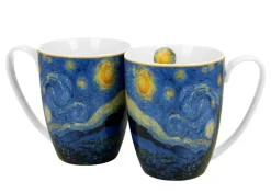 Komplet 2 kubków Van Gogh Starry Night 350 ml