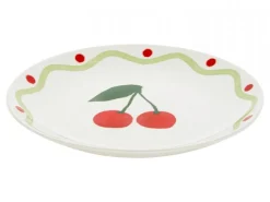 Komplet 6 talerzy deserowych 19 cm Fruity Cherry