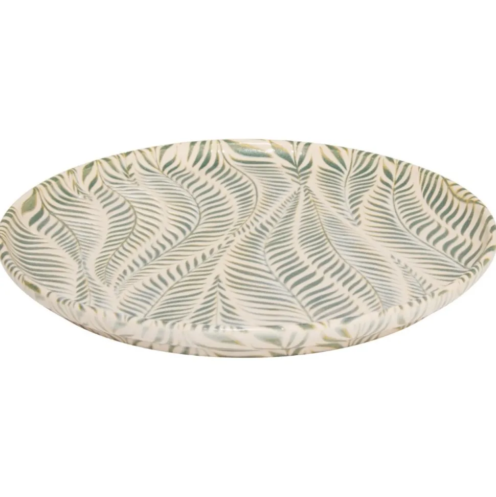 Komplet 6 talerzy deserowych Gina 22 cm zielony