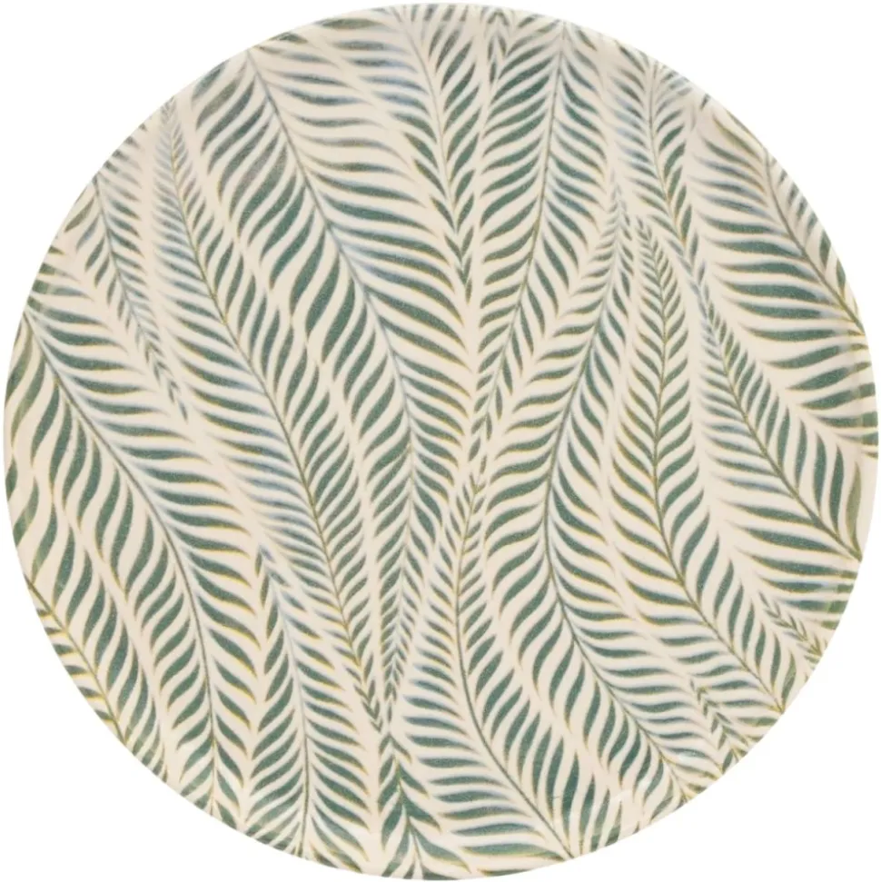 Komplet 6 talerzy deserowych Gina 22 cm zielony