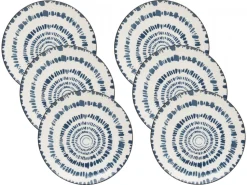 Komplet 6 talerzy deserowych 19 cm Umami Ray