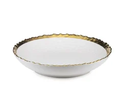Komplet 8 talerzy Kati White Gold