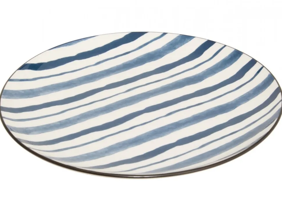 Komplet 6 talerzy obiadowych 26 cm Umami Stripe