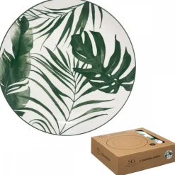 Komplet 6 talerzy obiadowych Leafs 26 cm