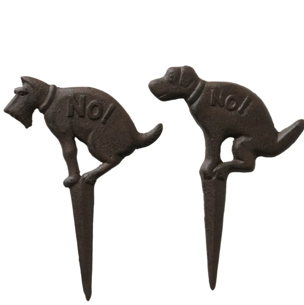 Komplet 2 znaków ogrodowych Doggy