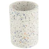 Komplet łazienkowy Terrazzo biały 4el.