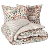 Komplet pościeli Ikat 240x220 terrakota