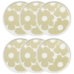 Komplet talerzy 20 cm 6 szt. Beige Bloom