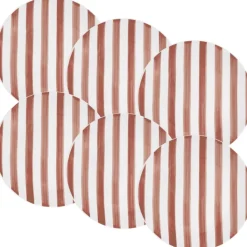 Komplet talerzy obiadowych 27 cm 6 szt. Ligne róż