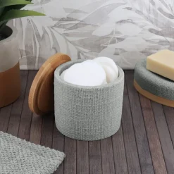Komplet łazienkowy Solena szary 5el. * TENDANCE Discount