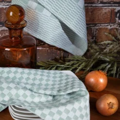 Komplet 2 ścierek MAURO 50x70 zielone * EUROFIRANY B.B. Choczyńscy Sp.J. Outlet