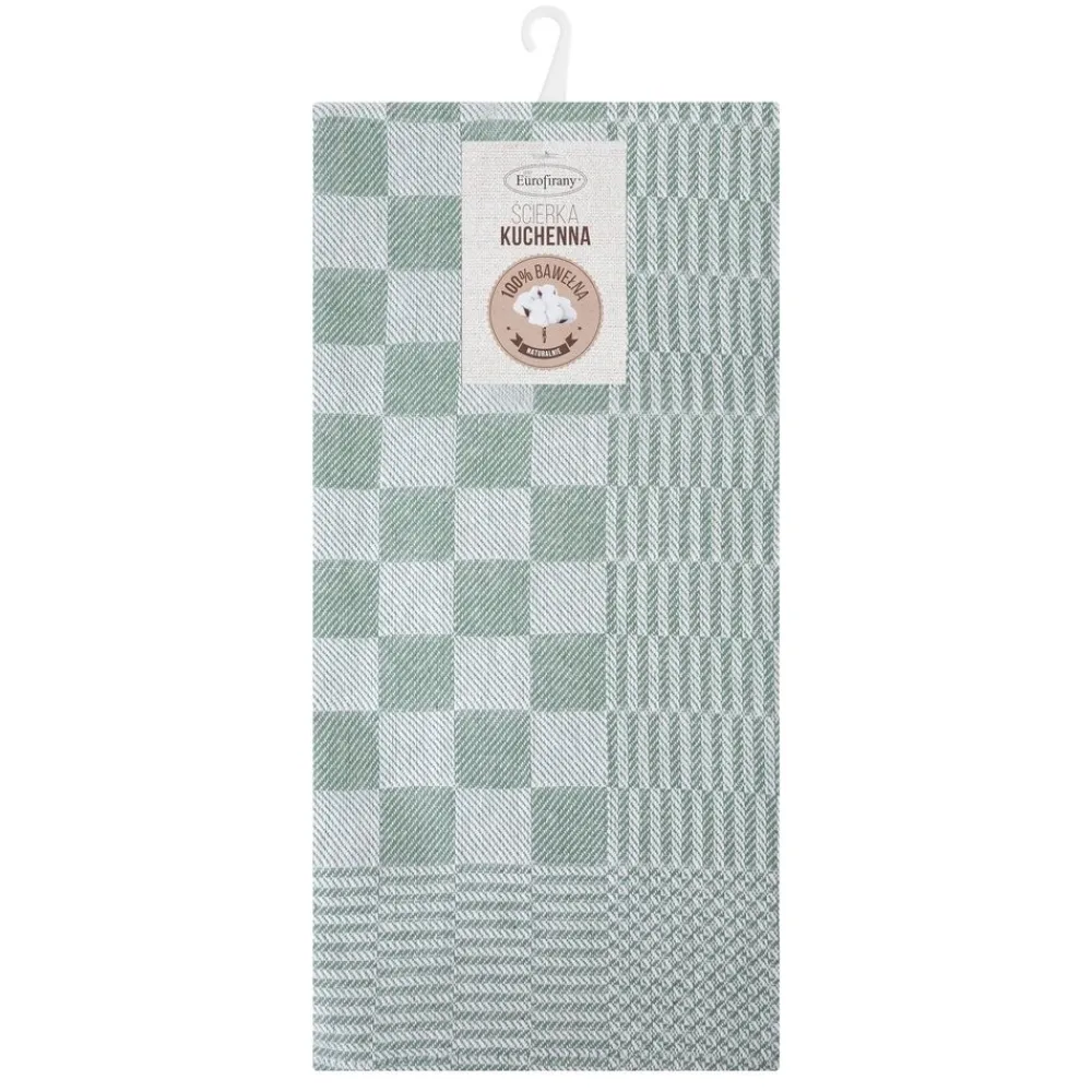 Komplet 2 ścierek MAURO 50x70 zielone * EUROFIRANY B.B. Choczyńscy Sp.J. Outlet