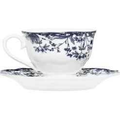 Komplet filiżanek 90 ml 6 szt. Reverie Blue * Estia Outlet
