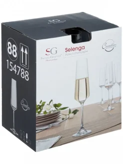Komplet 6 kieliszków do szampana 160 ml Selenga * Secret de Gourmet