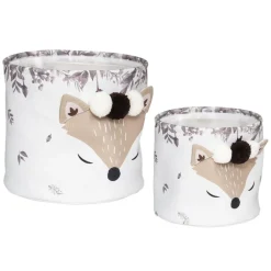 Komplet koszy na zabawki Fox * Atmosphera Outlet