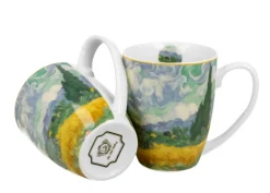 Komplet 2 kubków 350 ml Van Gogh Wheat Field * Duo Outlet