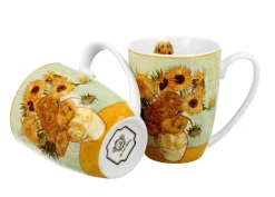 Komplet 2 kubków Van Gogh Sunflowers 350 ml * Duo Outlet