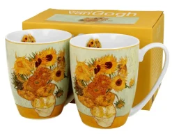 Komplet 2 kubków Van Gogh Sunflowers 350 ml * Duo Outlet