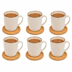 Komplet 6 podstawek bambusowych na blat * Secret de Gourmet New