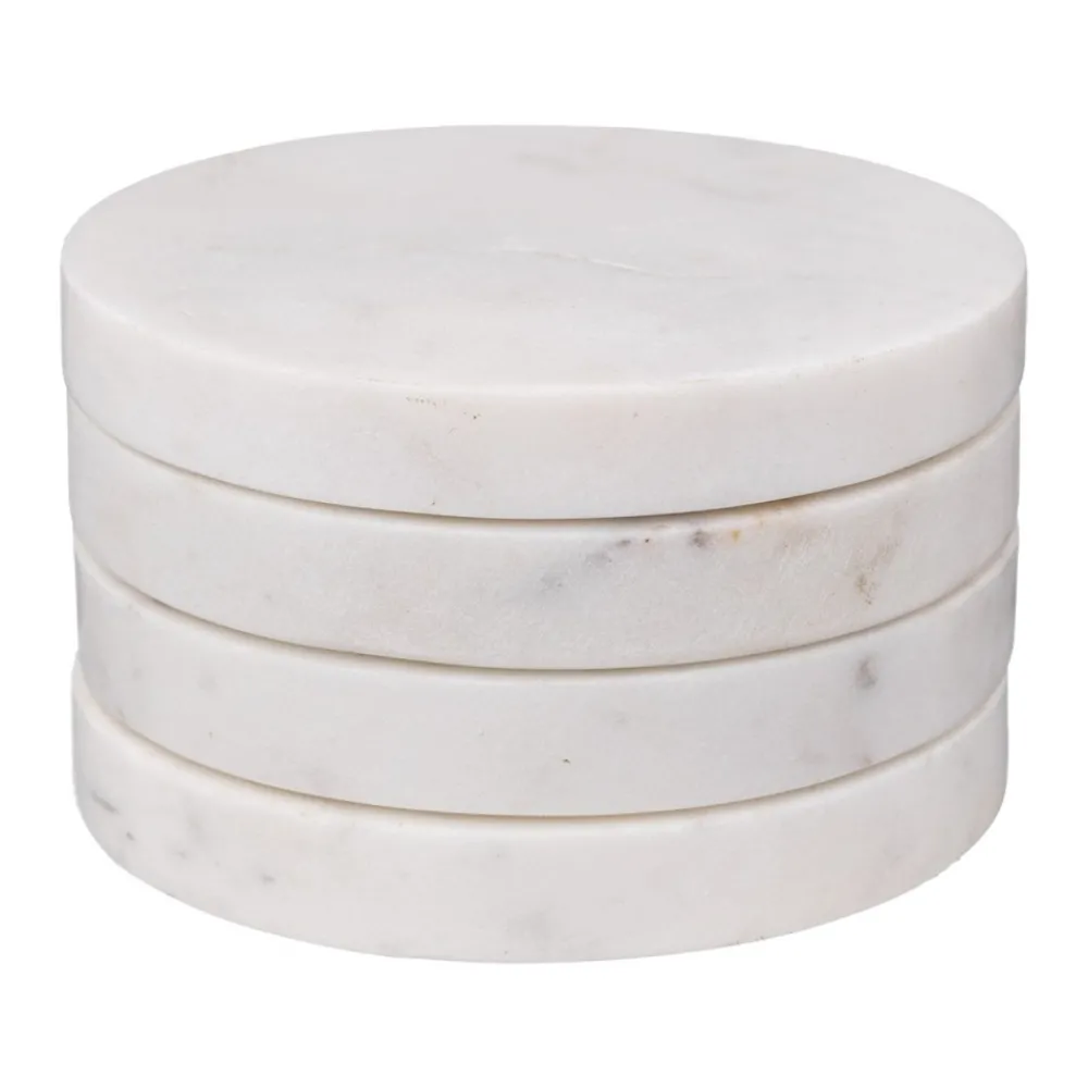 Komplet 4 podstawek White Marble * Secret de Gourmet