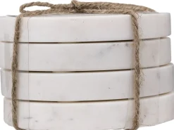 Komplet 4 podstawek White Marble * Secret de Gourmet