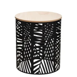 Komplet 2 stolików kawowych Black Leaves * Atmosphera Sale
