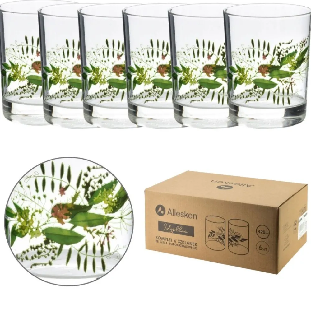 Komplet 6 szklanek Idyllic 420 ml * Mondex New